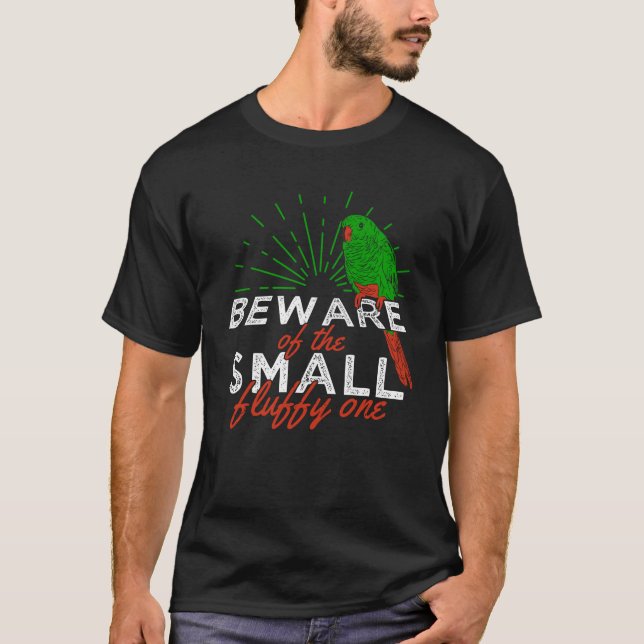 Camiseta Gracioso regalo de loro de conure con queso verde (Anverso)