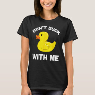Camiseta Gracioso regalo de los Patos de Goma Amarillo, no