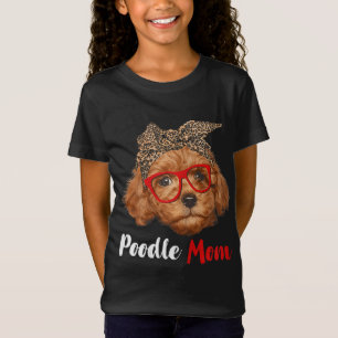 Camiseta Gracioso regalo de mamá de caniche para los amante