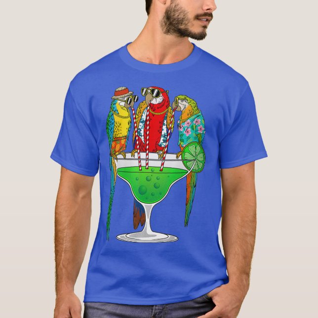 Camiseta Gracioso Regalo De Margarita De Hawái Para Hombres (Anverso)