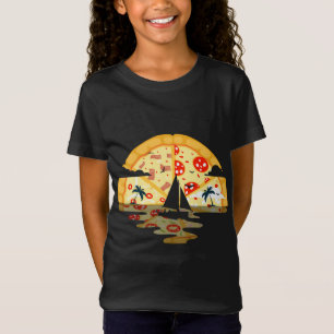 Camiseta Gracioso regalo de margarita y barca Ocean Sunset