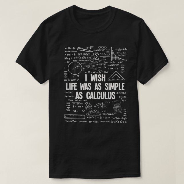 Camiseta Gracioso regalo de Math Lover (Diseño del anverso)