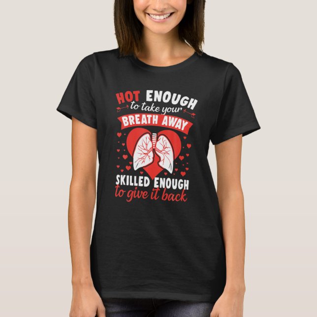Camiseta Gracioso regalo de meme de escuela de terapia resp (Anverso)