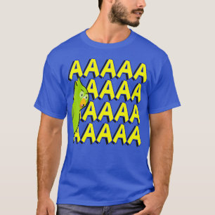 Camiseta Gracioso regalo de meme de remo de loro verde enoj