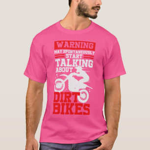 Camiseta Gracioso regalo de Motocross Dirt Bike Rider