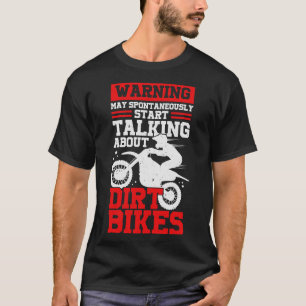 Camiseta Gracioso regalo de Motocross Dirt Bike Rider