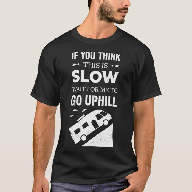 Camiseta Gracioso regalo de Motohome Camper van (Anverso)