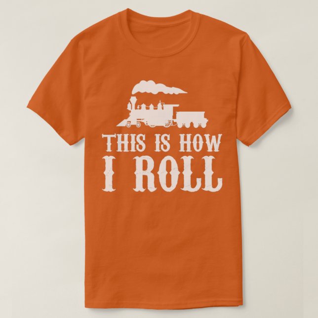 Camiseta Gracioso regalo de observación de trenes de conduc (Diseño del anverso)