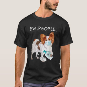 Camiseta Gracioso regalo de Papillon Ew People Perg Lover