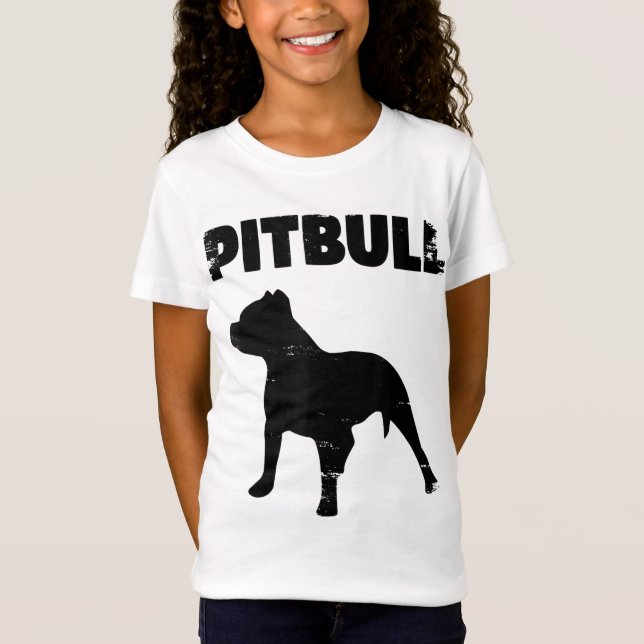Camiseta Gracioso regalo de perro para Pitbull (Anverso)