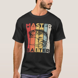 Camiseta Gracioso regalo de Pesca de Bass - Master Baiter