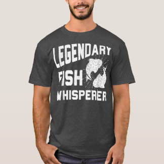 Camiseta Gracioso regalo de pesca legendario Whisperer de p
