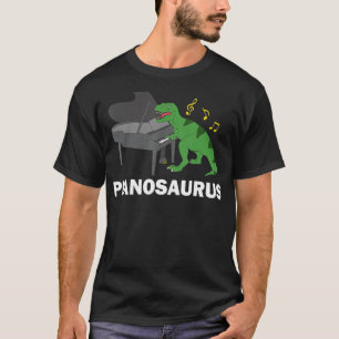 Camiseta Gracioso regalo de piano Hombres Mujeres Guay Dino