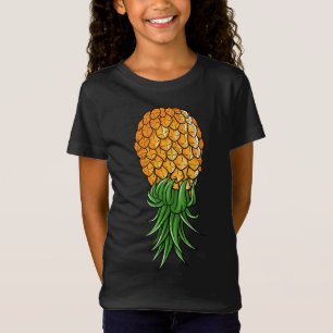 Camiseta Gracioso regalo de piña al revés para hombres muje