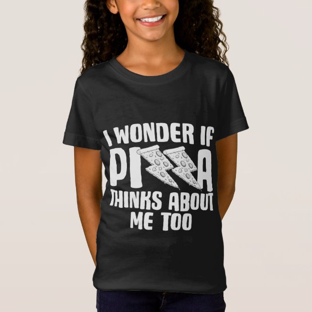 Camiseta Gracioso Regalo De Pizza Para Hombres Mujeres Niño (Anverso)