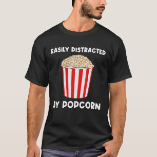 Camiseta Gracioso Regalo De Popcorn Para Hombres Mujeres Co