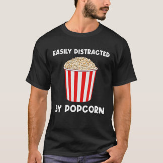 Camiseta Gracioso Regalo De Popcorn Para Hombres Mujeres Co