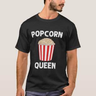 Camiseta Gracioso Regalo De Popcorn Para Las Mujeres Comida