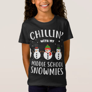 Camiseta Gracioso regalo de profesor a Chillin' con mi escu