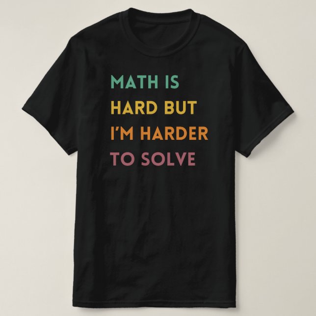 Camiseta Gracioso regalo de profesor de matemáticas | Math  (Diseño del anverso)