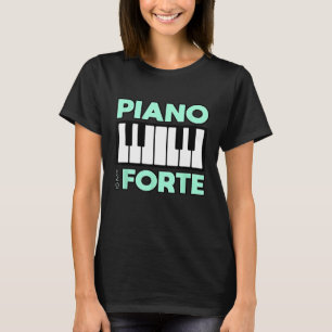 Camiseta Gracioso regalo de profesor de piano para jugador
