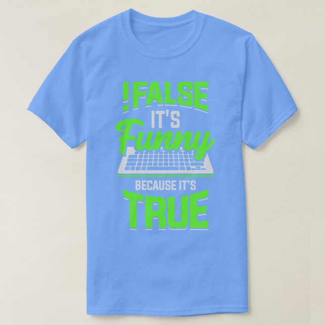Camiseta Gracioso regalo de programador de codificación de  (Diseño del anverso)
