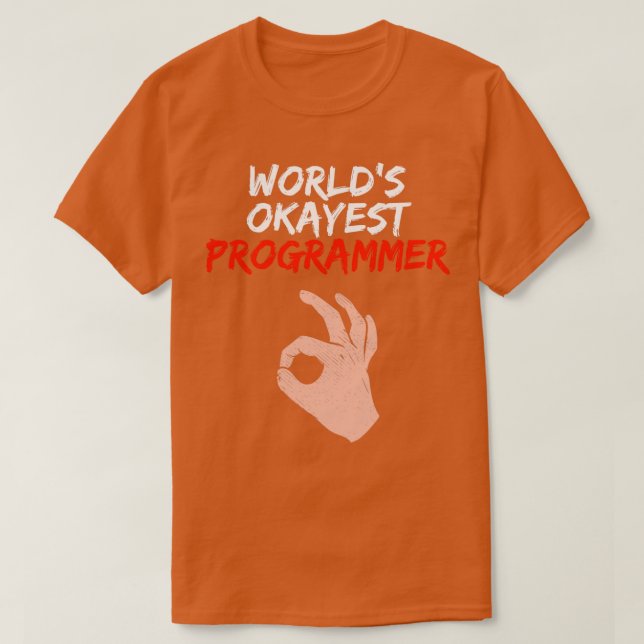 Camiseta Gracioso regalo de programador de profesión de cód (Diseño del anverso)
