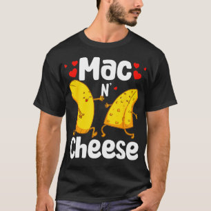 Camiseta Gracioso regalo de queso Mac N para hombres fideos