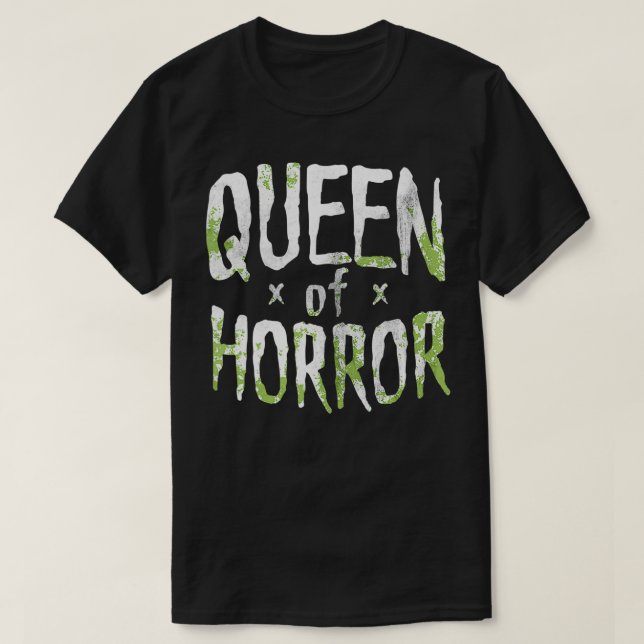 Camiseta Gracioso regalo de Reina Halloween, fanático de la (Diseño del anverso)