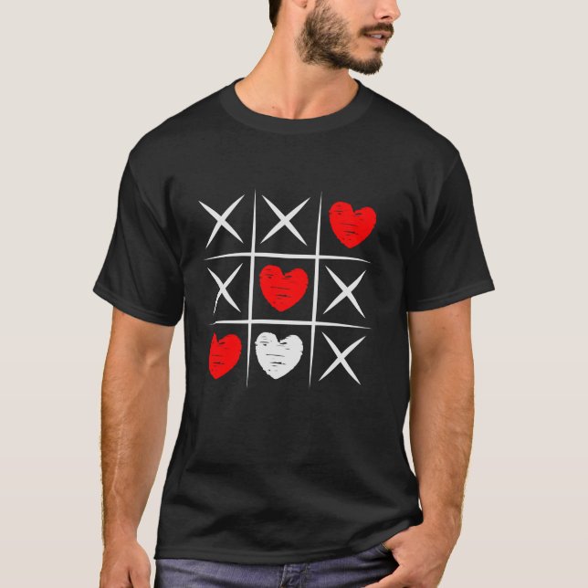 Camiseta Gracioso regalo de San Valentín lindo para hombres (Anverso)