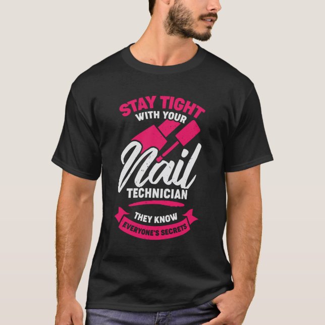 Camiseta Gracioso regalo de Técnico en Salón Nal (Anverso)