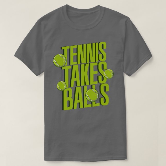 Camiseta Gracioso regalo de Tennis Lover (Diseño del anverso)