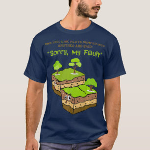 Camiseta Gracioso regalo de terremoto geológico a los homb