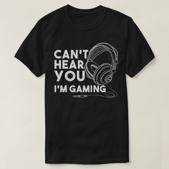 Camiseta Gracioso regalo de videojuego de época con problem (Diseño del anverso)