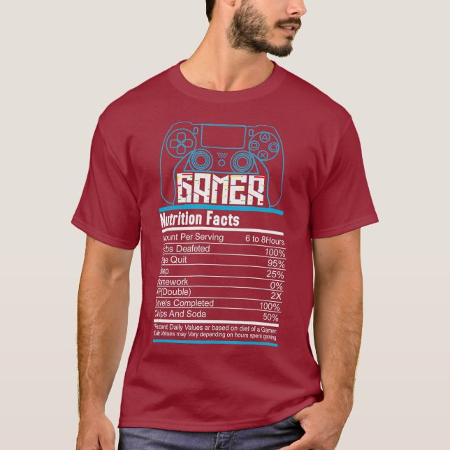 Camiseta Gracioso regalo de videojuegos para jugadores (Anverso)
