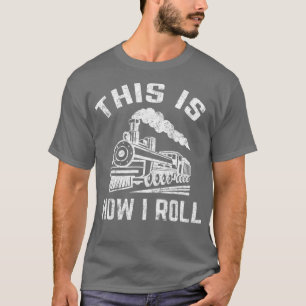 Camiseta Gracioso regalo de vigilancia del tren del conduct