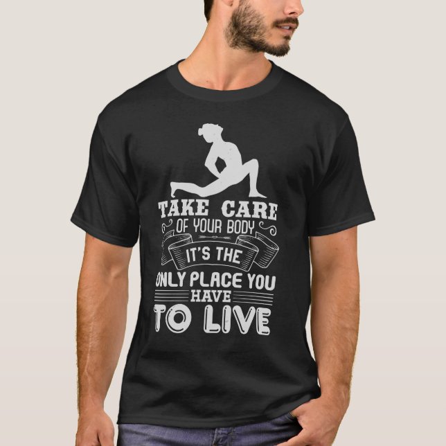 Camiseta Gracioso regalo de yoga (Anverso)