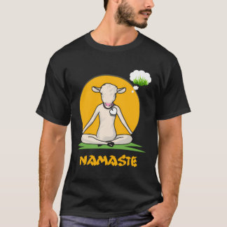 Camiseta Gracioso Regalo De Yoga De Cabra -Cabra De Yoga En