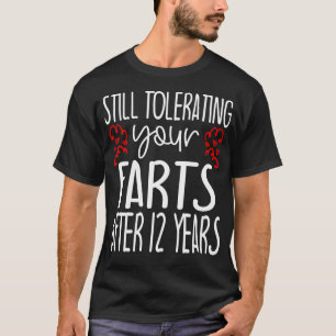 Camiseta Gracioso regalo del 12º aniversario del Boda