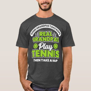 Camiseta Gracioso regalo del abuelo del tenis