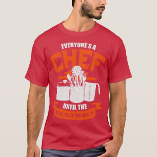 Camiseta Gracioso regalo del chef de Cocina Profesional