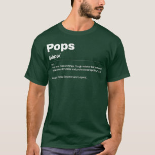 Camiseta Gracioso regalo del Día del Padre en Definición de