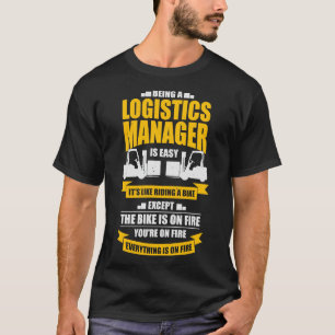 Camiseta Gracioso regalo del director de almacén logístico