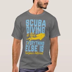 Camiseta Gracioso regalo del instructor de buceo Scuba