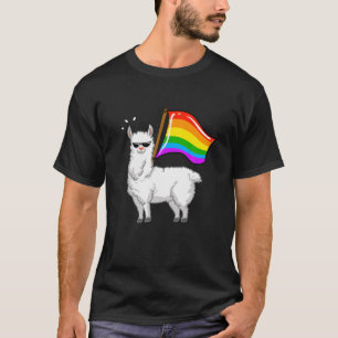 Camiseta Gracioso regalo del Orgullo Arcoiris de la bandera