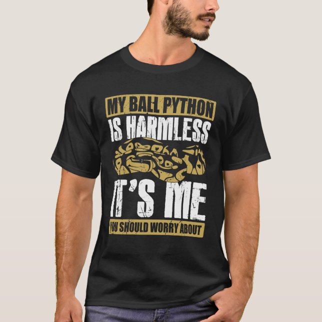 Camiseta Gracioso regalo del propietario de la serpiente Py (Anverso)