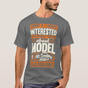Camiseta Gracioso regalo del recopilador de trenes de ferro