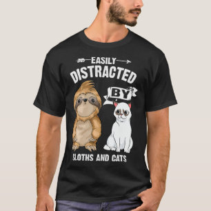 Camiseta Gracioso regalo eslovaco fácilmente distraído Homb