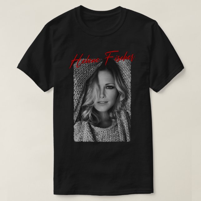 Camiseta Gracioso regalo Famoso Helene Beautiful Fischer Fe (Diseño del anverso)