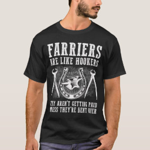 Camiseta Gracioso Regalo Farrier Para Hombres Mujeres Guay 